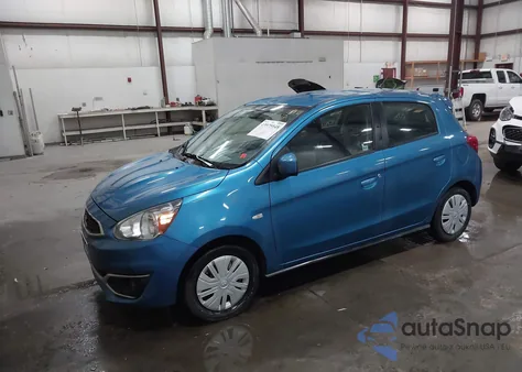 2019 Mitsubishi Mirage Es из США, поврежденный, VIN ML32A3HJ6KH010513